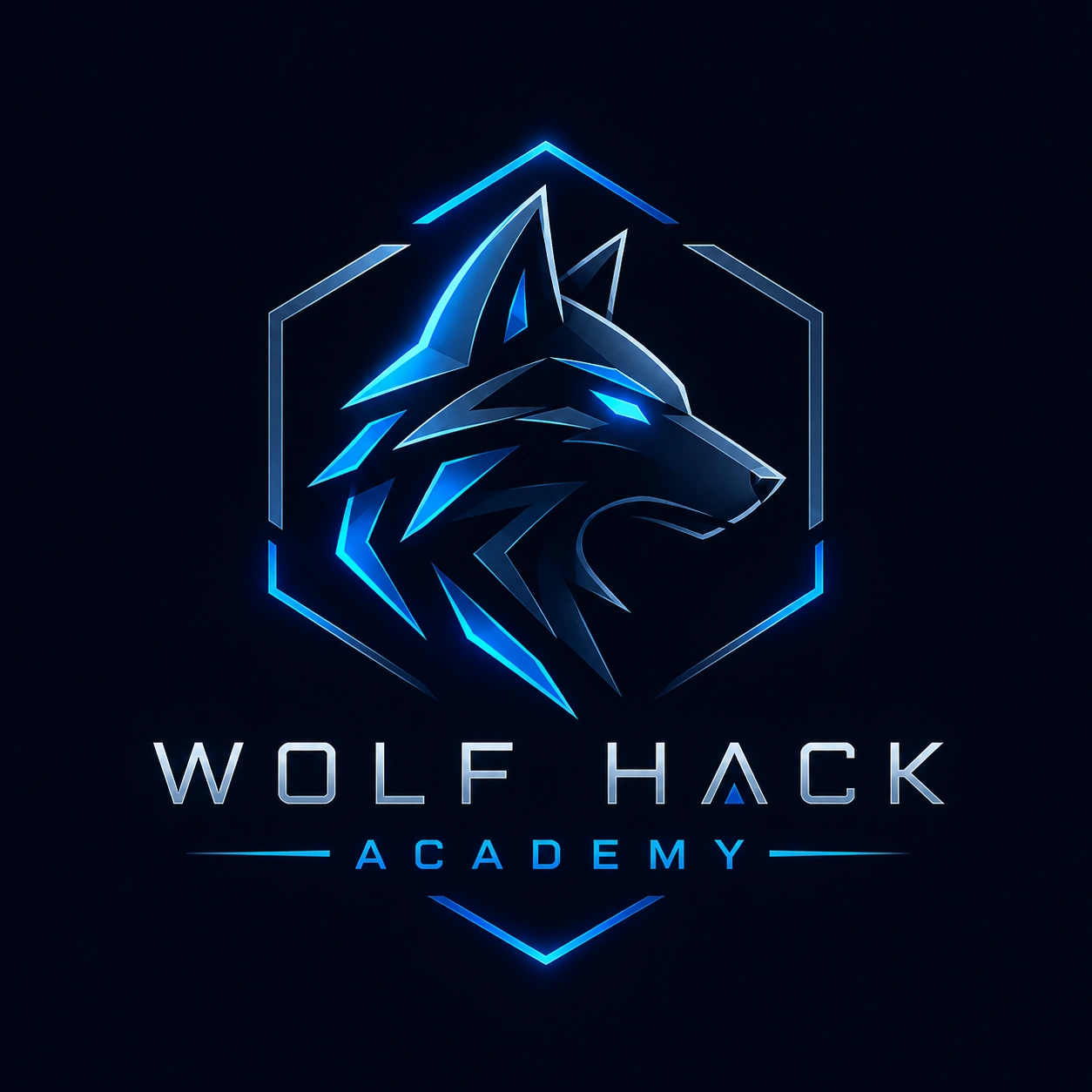 Logo oficial de Wolf Hack Academy